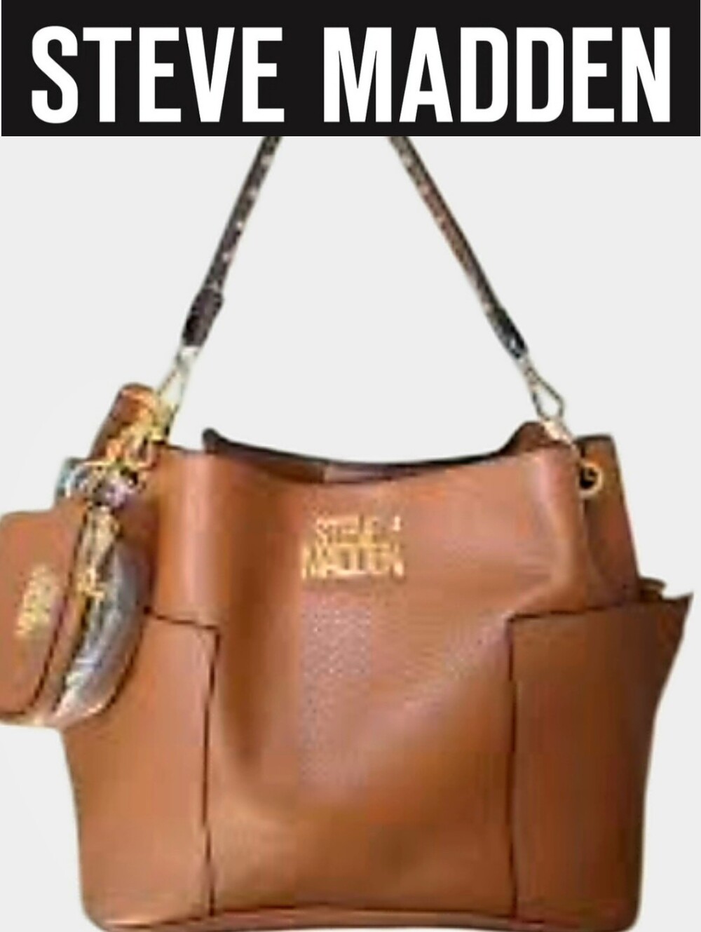 Steve Madden BKoltt Hobo Bag- Nutshell